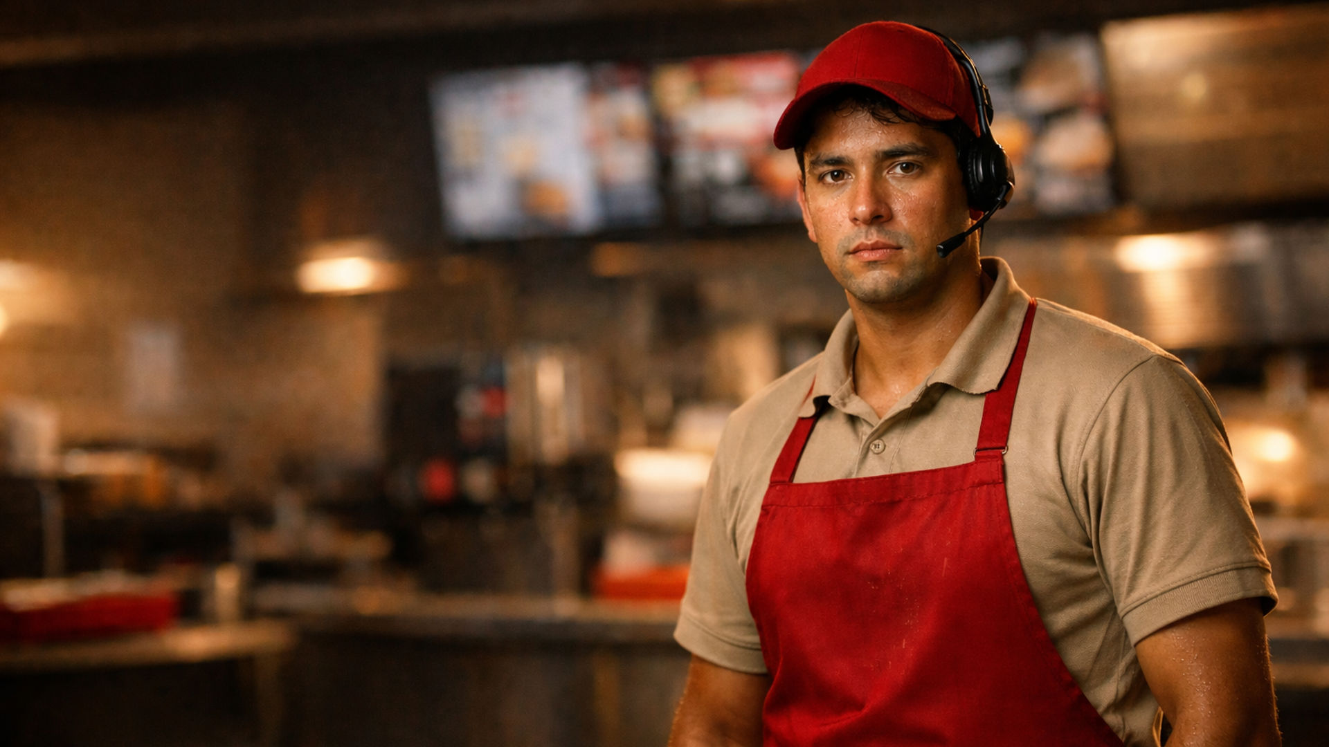 Trabalhador de fast food